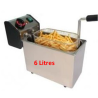 Friteuse électrique 1 bac  6 L 2500 kw ,220volts location